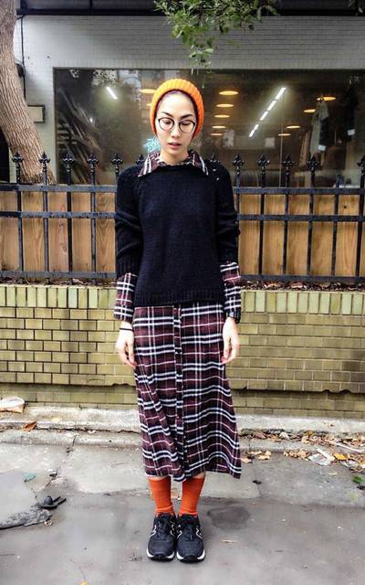 台湾最新潮人街拍合辑 时尚风格多元化