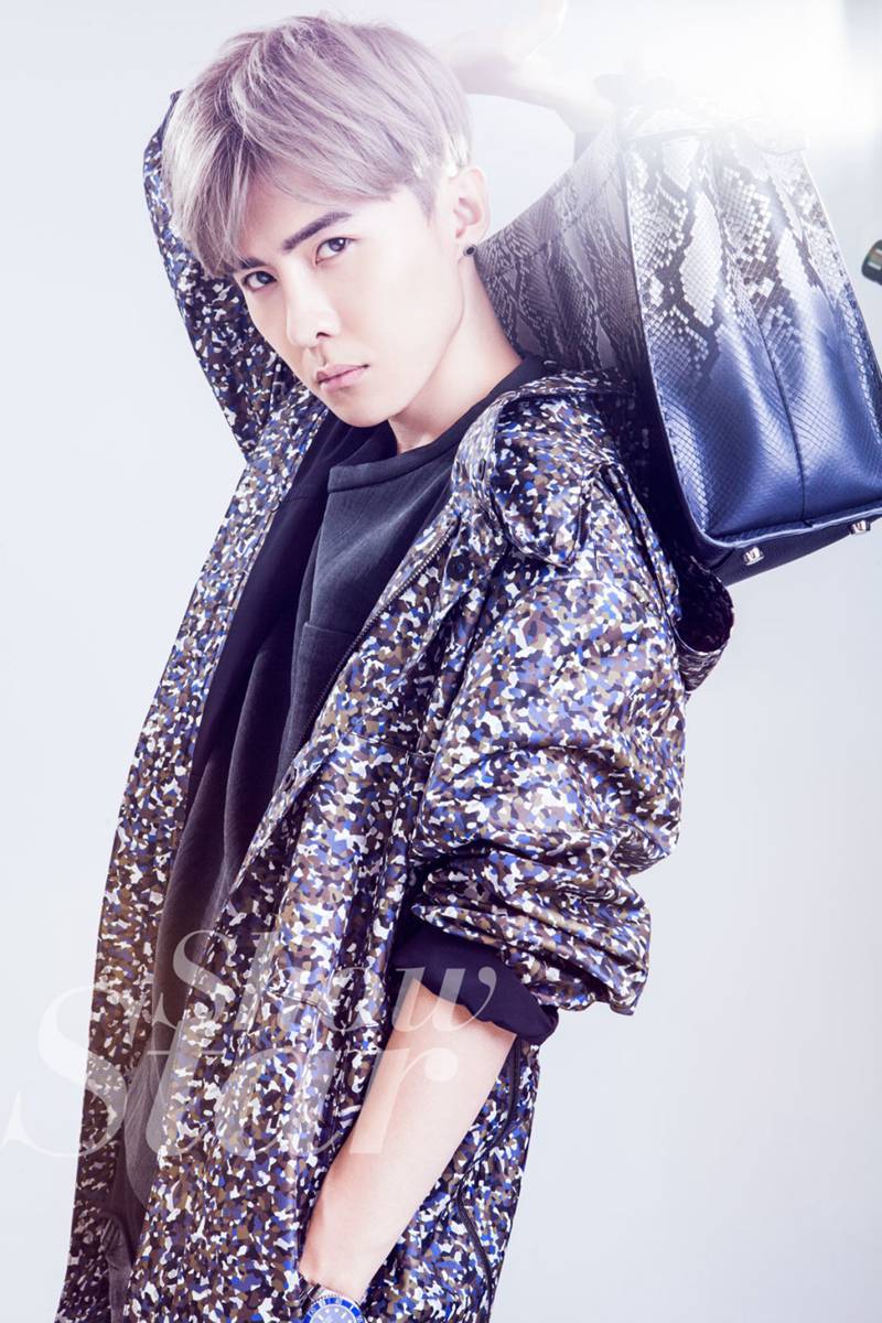 人气偶像唐禹哲短发潮流时尚写真集