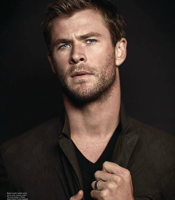 &ldquo;锤哥&rdquo;克里斯全新写真大片 帅气又有型