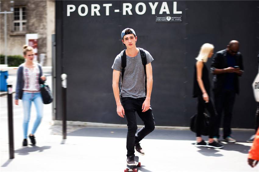 欧美型男街拍 演绎2016最潮时尚搭配