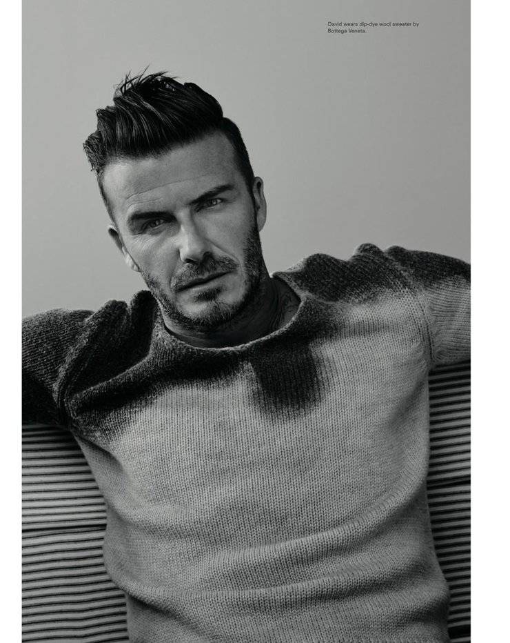 贝克汉姆黑白写真集 性感半裸演绎完美型男