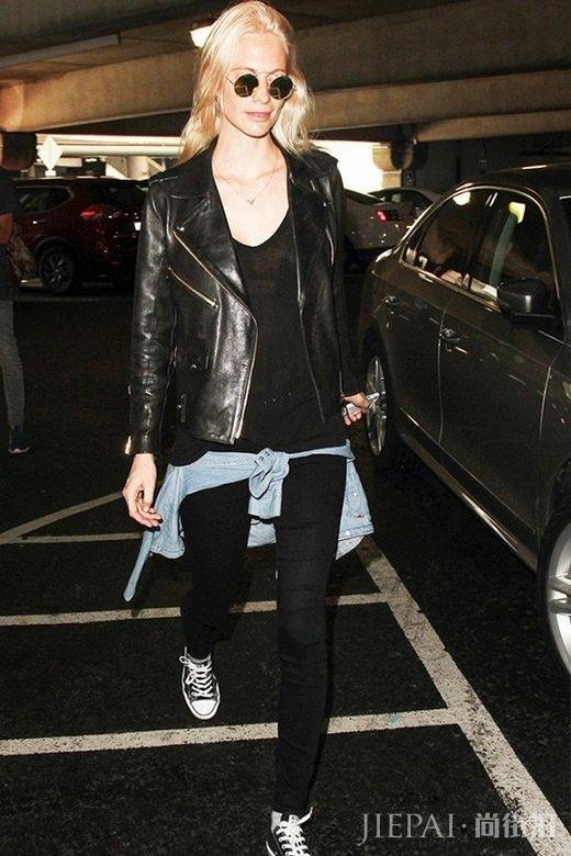 旅行怎么可以不美美哒 学学这些明星的机场街拍