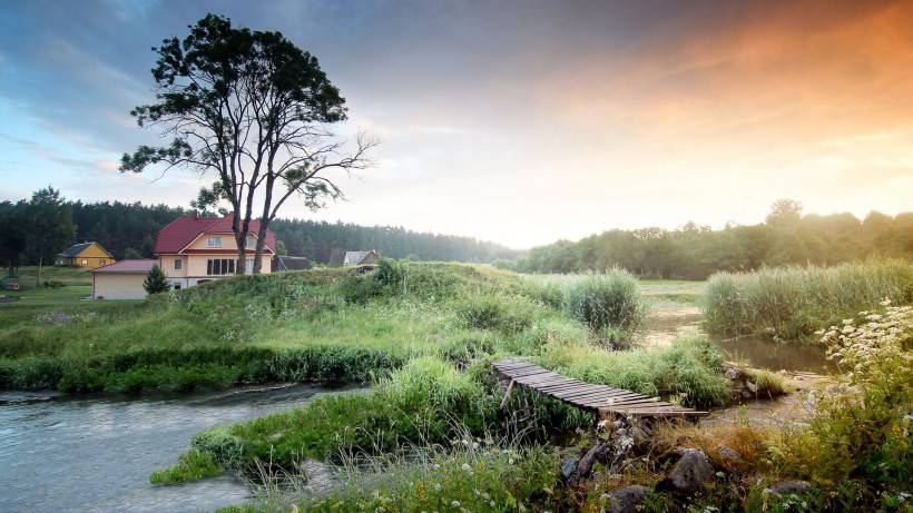 绿色大自然风景桌面壁纸