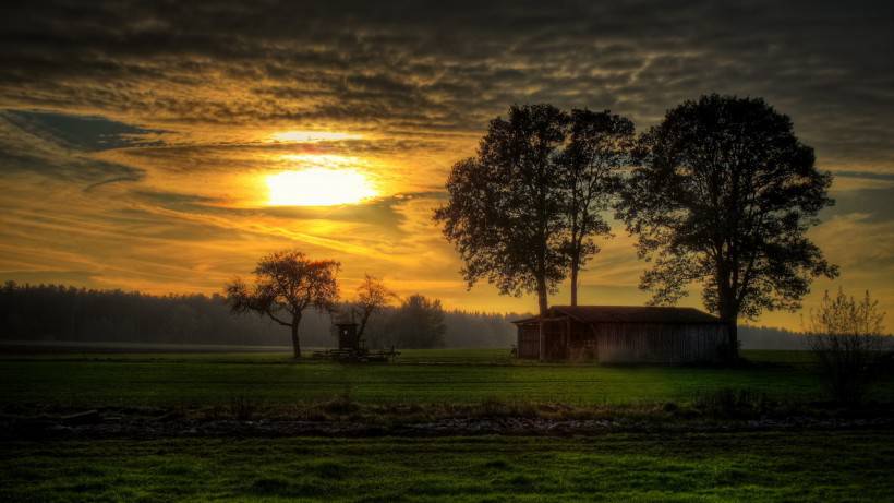 绿色大自然风景桌面壁纸