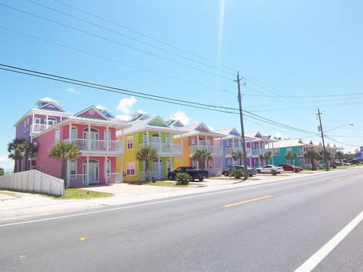 唯美清新小镇街道风景图片欣赏