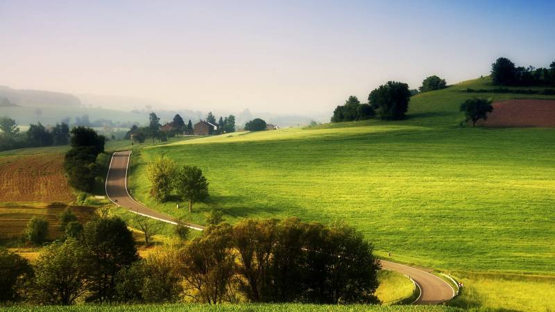 优美大自然图片素材 多想为这风光停下脚步