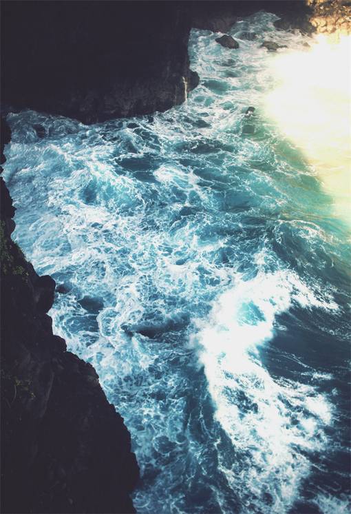 唯美海边图片 我想和你一起去看海