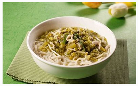 雪菜肉丝面的做法 雪菜肉丝面含有丰富的蛋白质
