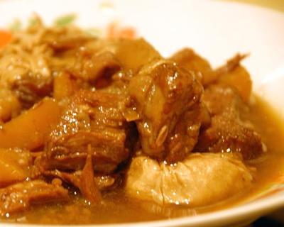 牛腩炖萝卜