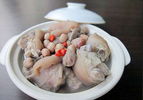 动物蛋白与植物蛋白的结合猪蹄炖花生做法你知道吗