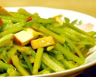 香干炒芹菜