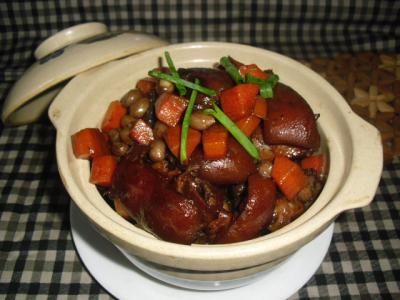 动物蛋白与植物蛋白的结合猪蹄炖花生做法你知道吗