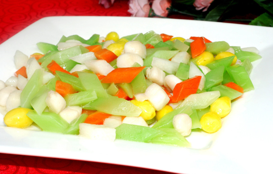 新鲜莴苣叶的做法