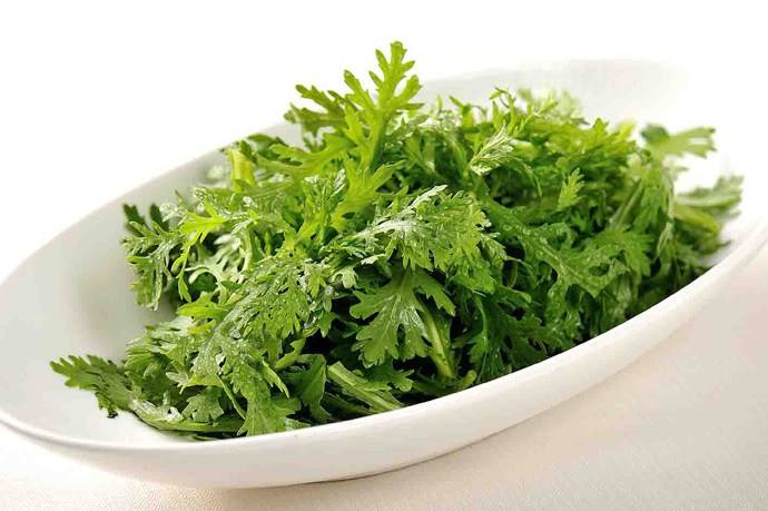 含有人体所需多种元素的茼蒿的做法你知道吗