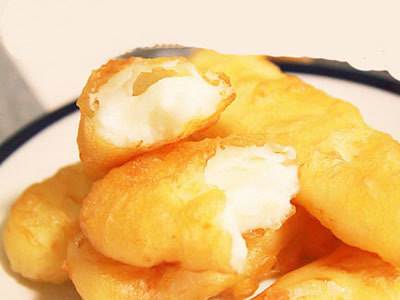 脆皮鲜奶的做法  这样吃奶很享受