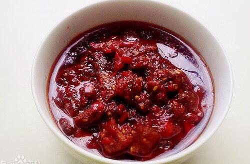 牛肉辣椒酱的做法大全
