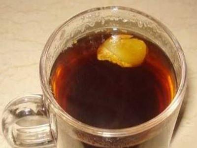 　　生姜红糖水的作用
