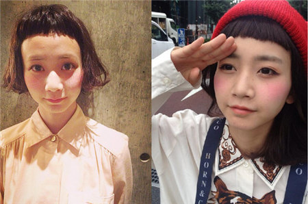 刘海发型扎法增添2016异性缘