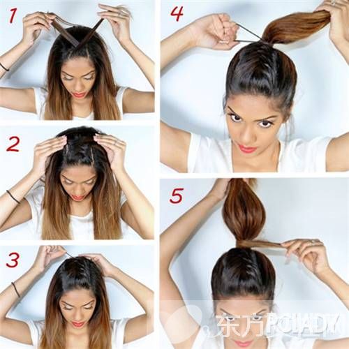 手把手教你Gigi马尾教程 一起来做元气少女