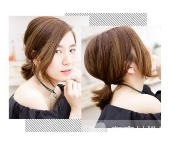 新年花点小心思 短发也可以变得不一样