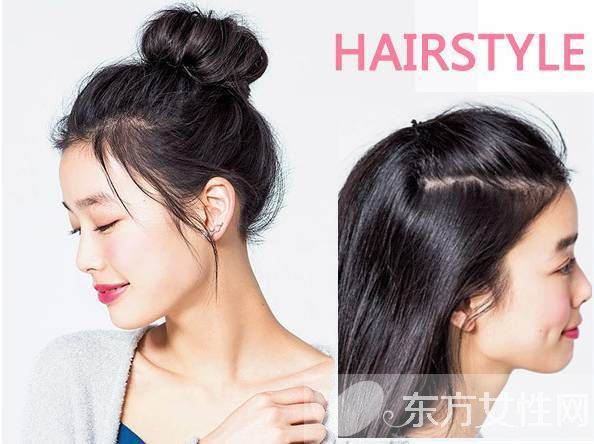 四款时尚短发盘发造型 绝对让你美到尖叫