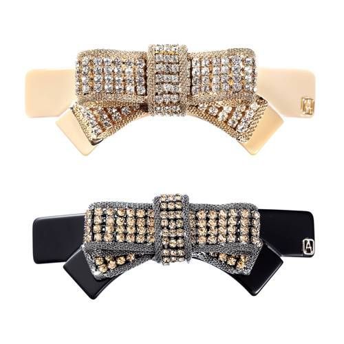 新款Alexandre de Paris for浪漫蝴蝶结发饰品