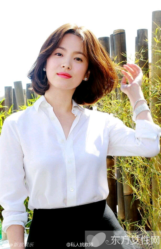 宋慧乔短发发型大盘点 短发为你增添十足的气场