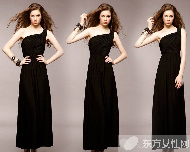 单肩礼服搭配什么发型 六款时尚发型打造独有的气质魅力