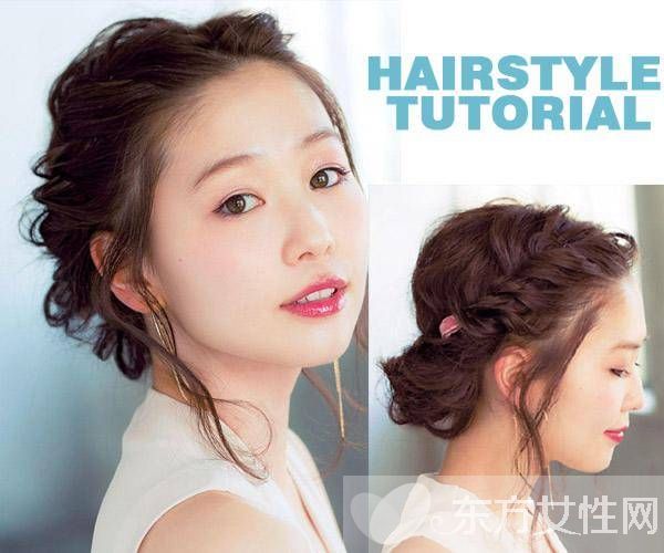 这个夏日当然少不了亮丽优雅盘发