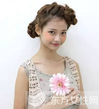 超火爆编发教程 甜美发型编发教程图解