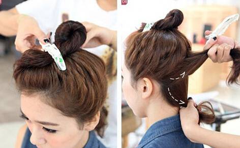 短发怎么扎丸子头好看 简单步骤图解