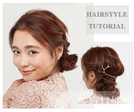 韩式盘发教程推荐 这些日常盘发方法超简单的