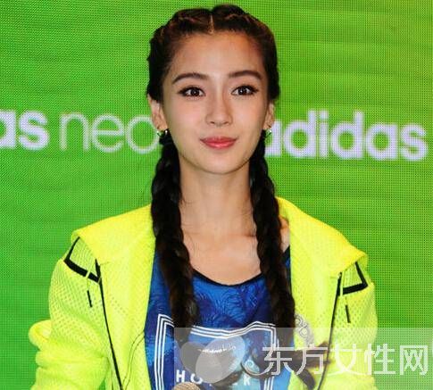 女神同款麻花辫发型 即使台风来了也不怕