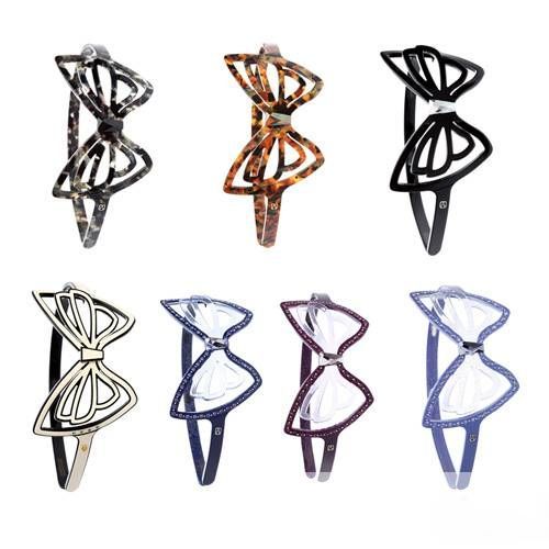 新款Alexandre de Paris for浪漫蝴蝶结发饰品