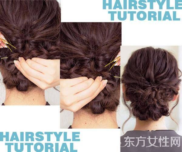 这个夏日当然少不了亮丽优雅盘发