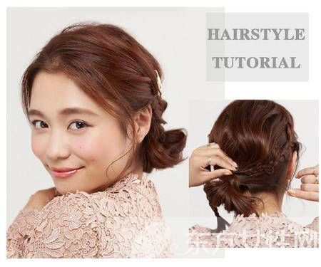 韩式盘发教程推荐 这些日常盘发方法超简单的