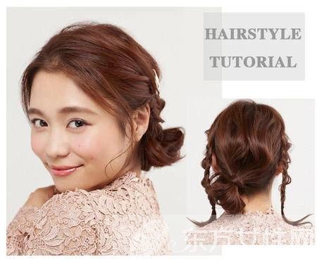 韩式盘发教程推荐 这些日常盘发方法超简单的