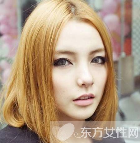 圆脸烫什么发型好看 5款中长发烫发显瘦又甜美