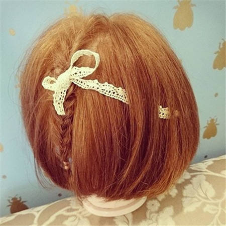 简单两步骤让辫发更可爱