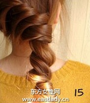 长发变编发打造时尚发型