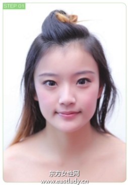 好看刘海日系发型变身可爱芭比