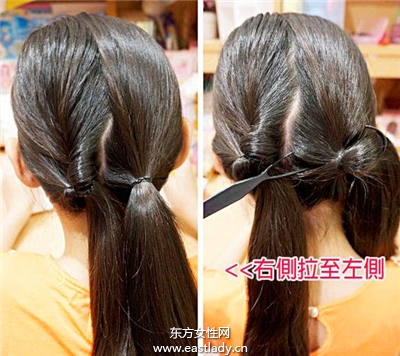 快速绑发 10种超自然清新马尾编发教程图解