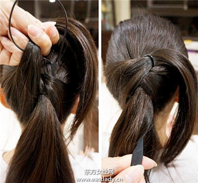 快速绑发 10种超自然清新马尾编发教程图解