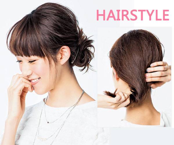 夏日两款清爽盘发 趁热晕前要赶紧学起来