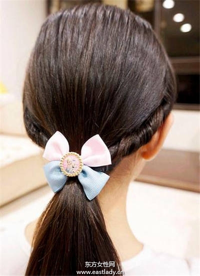 快速绑发 10种超自然清新马尾编发教程图解