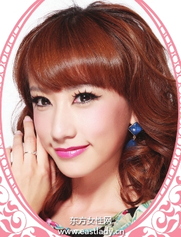 外翻卷蘑菇头干练之余又带些甜美