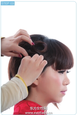 小清新古装发型透出古典气息