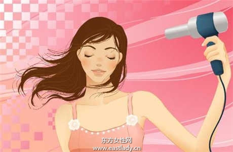 简单吹发小技巧塑造亮丽发型