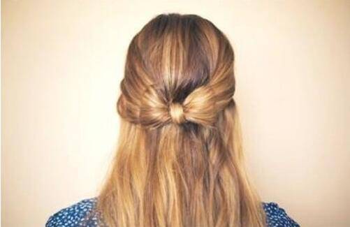 蝴蝶结发型扎法步骤介绍 6个步骤轻松搞定