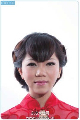 小清新古装发型透出古典气息